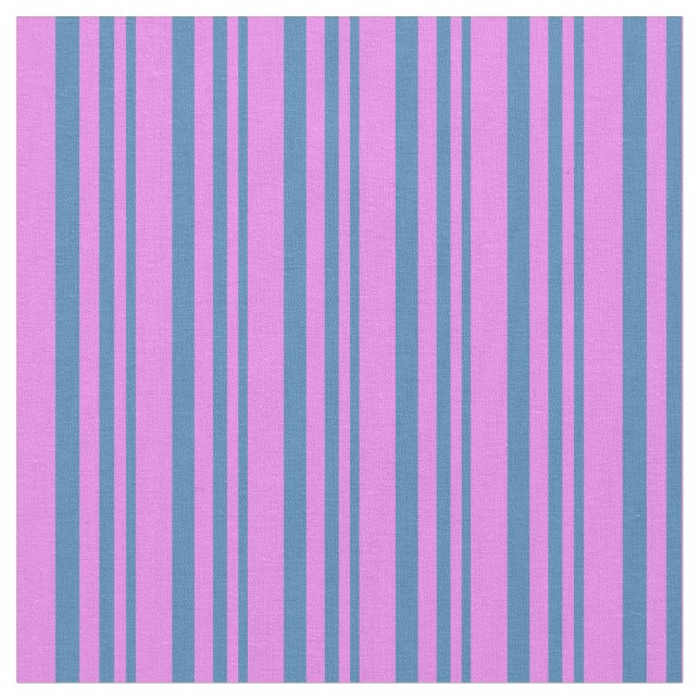 Tecido Padrão Azul e Violeta de Stripes (Detalhe)