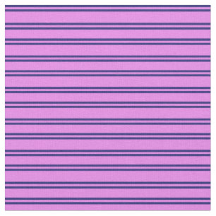 Tecido Padrão Azul e Violeta Meia-Noite de Stripes