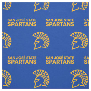 Tecido Padrão Azul Spartans State San José