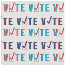 Tecido Padrão branco da marca de verificação de voto