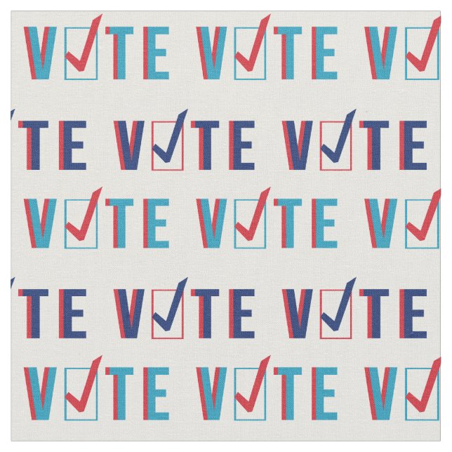 Tecido Padrão branco da marca de verificação de voto (Detalhe)