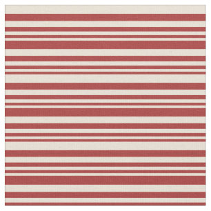 Tecido Padrão Castanho e Bisque de Stripes