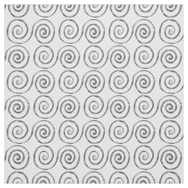 Tecido Padrão Celta de Espiral Dupla (Modelo)