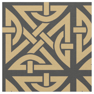 Tecido Padrão Celtic Knot