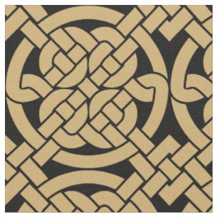 Tecido Padrão Celtic Knot