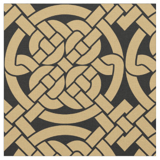 Tecido Padrão Celtic Knot