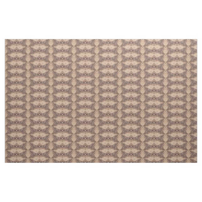 Tecido Padrão Celtic Knot Woodburned (Fat Quarter)