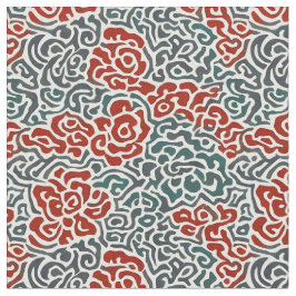 Tecido Padrão Chinês Tradicional Japonês