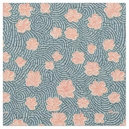 Tecido Padrão Chinês Tradicional Japonês