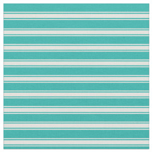 Tecido Padrão ciano claro e verde do mar claro