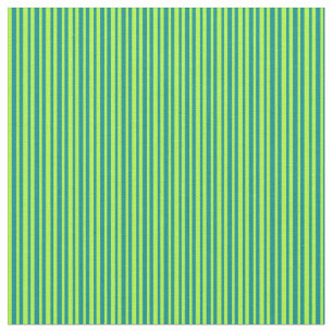 Tecido Padrão ciano claro verde e escuro de faixas