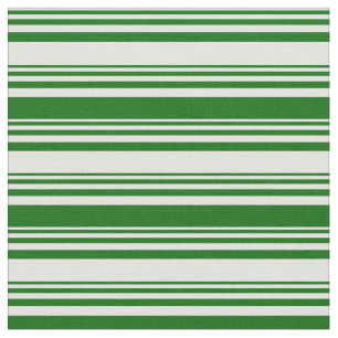 Tecido Padrão Cinano Claro e Verde Escuro Vinculado/Strip