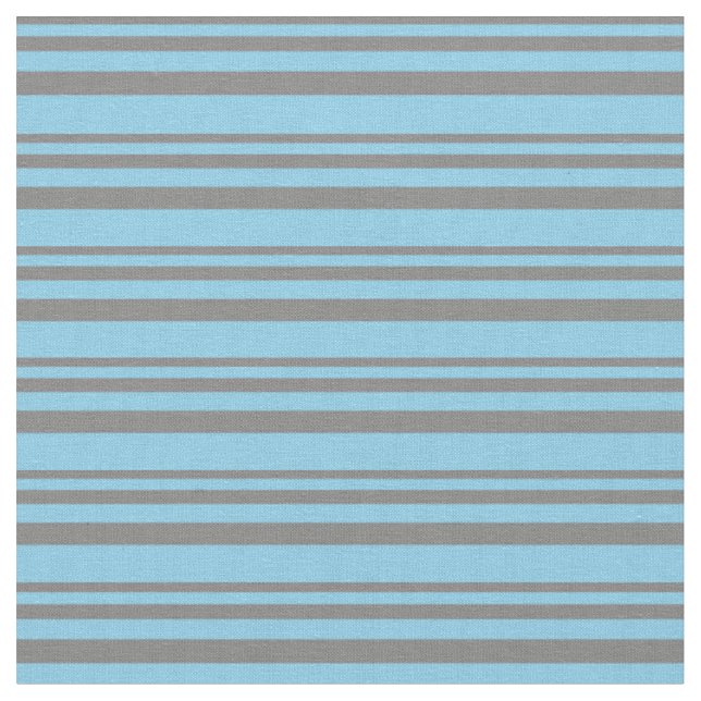 Tecido Padrão cinza e Azul Céu (Detalhe)