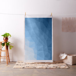 Tecido Padrão clássico azul geométrico de malha