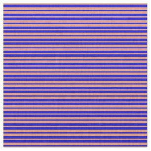 Tecido Padrão Colorido de Salmão Azul e Escuro de Stripes