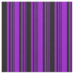 Tecido Padrão colorido escuro violeta e preto de faixas