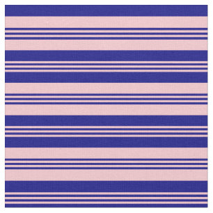 Tecido Padrão colorido rosa e azul das faixas