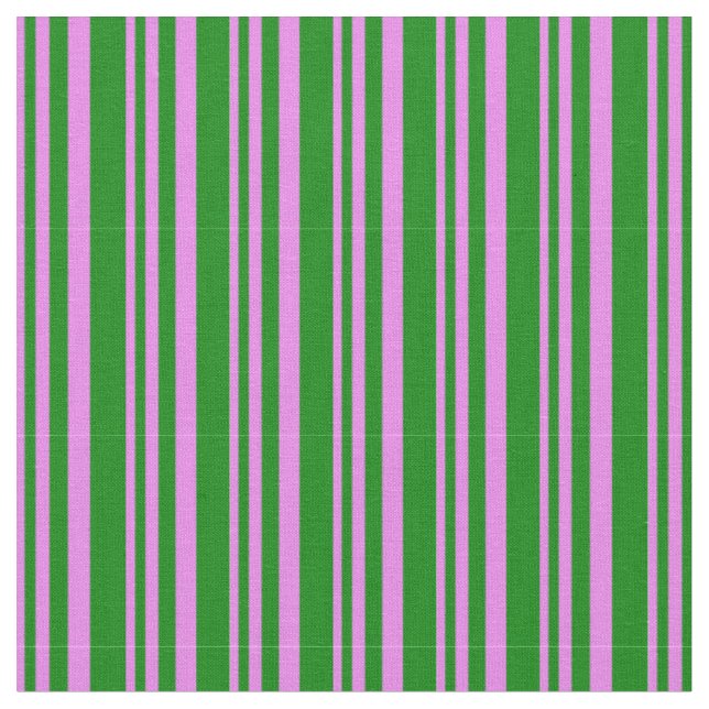 Tecido Padrão colorido violeta e verde de faixas (Detalhe)