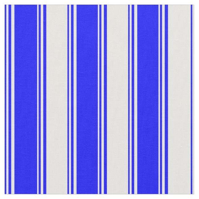 Tecido Padrão com cor azul e branca riscado/alinhado (Detalhe)