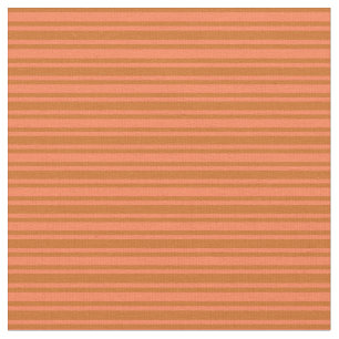 Tecido Padrão Coral e Chocolate Linhas/Stripes