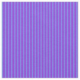 Tecido Padrão Cornflower Blue & Purple Lines/Stripes