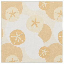 Tecido Padrão Costeiro de Abstrato de Dólar de Areia