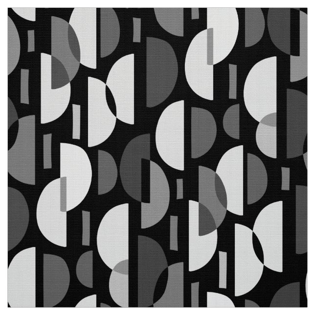Tecido Padrão Crescente 010921 - Monocromo (Modelo)