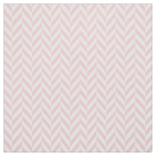 Tecido Padrão crocante branco-rosado-claro-de-chevron