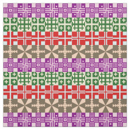 Tecido Padrão Cruzado Cristão 1