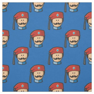 Tecido Padrão da cabeça de Tsolias