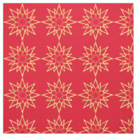 Padrão da Estrela de Natal em vermelho