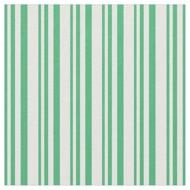 Tecido Padrão das Linhas Verde e Brancas do Mar (Detalhe)