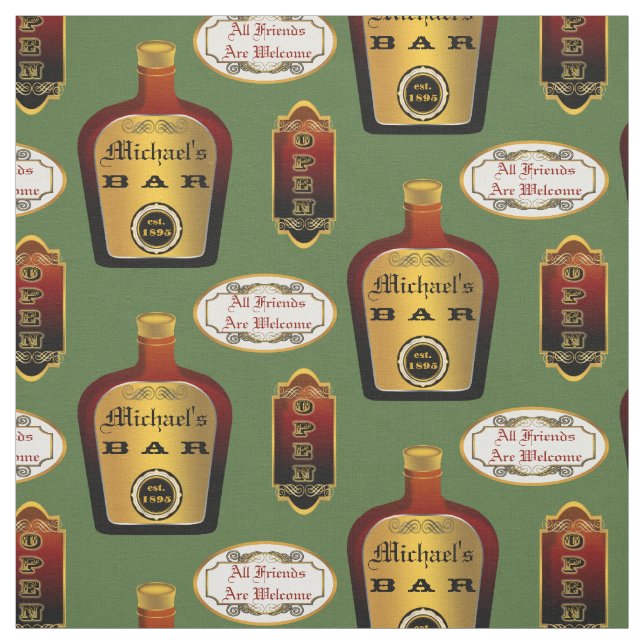 Tecido Padrão de Abertura do Bar de Garrafa de Caverna Pe (Modelo)