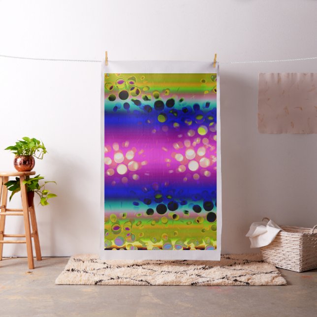 Tecido Padrão de Abstrato colorida (In Situ)