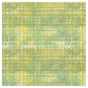 Tecido Padrão de Abstrato de alegria Primavera amarelo e