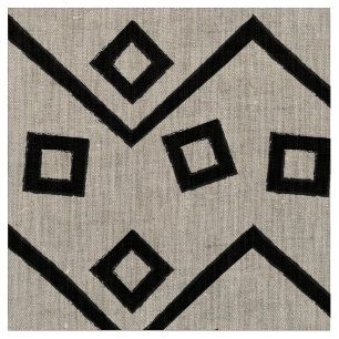 Tecido Padrão de Abstrato Geométrico do Aztec