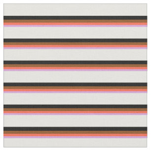 Tecido Padrão de ameixa, vermelho, castanho, preto e bran