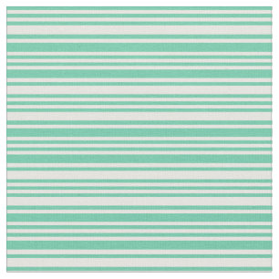 Tecido Padrão De Aquamarine E Creme De Mint Vinculado/Str