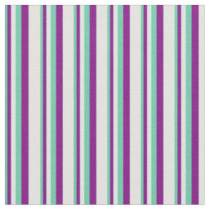 Tecido Padrão de Aquamarino, Roxo e Ciano Leve