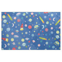 Padrão de Aquarela de OVNI Universo de Espaço Exte