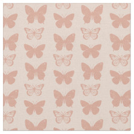 Tecido Padrão de borboleta pastel