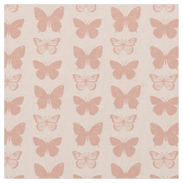 Tecido Padrão de borboleta pastel (Detalhe)
