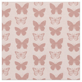 Tecido Padrão de borboleta pastel