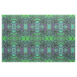 Tecido Padrão de Camuflagem Verde Jade e Roxo