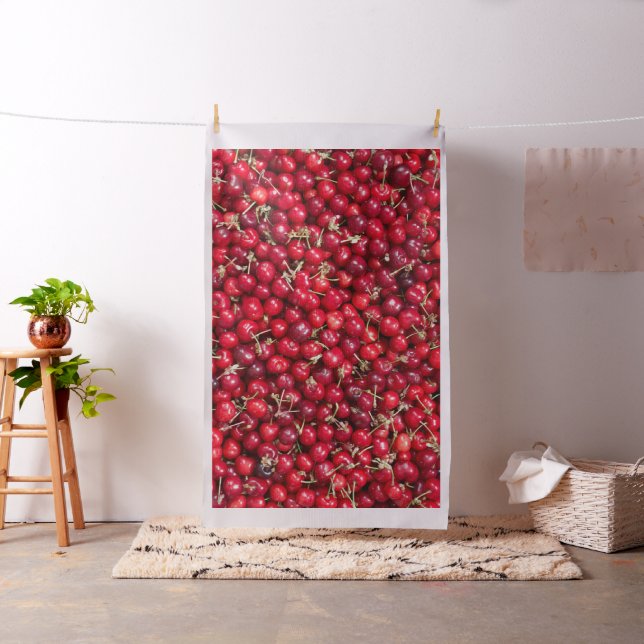 Tecido Padrão de cereja doce (In Situ)