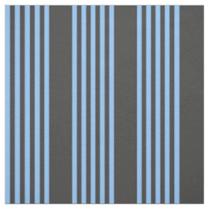 Tecido Padrão de cinco faixas de azul e carvão