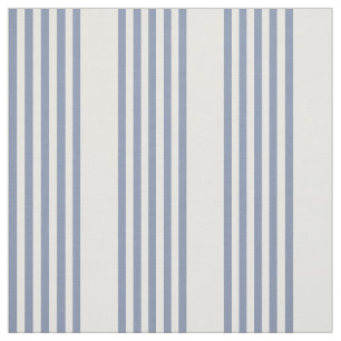 Tecido Padrão de cinco faixas de cinza azul e branco