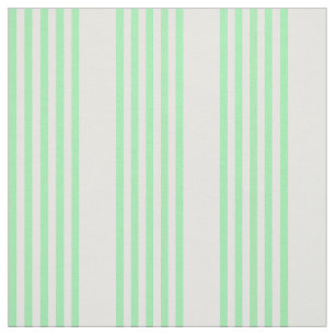 Tecido Padrão de cinco faixas verde e branco