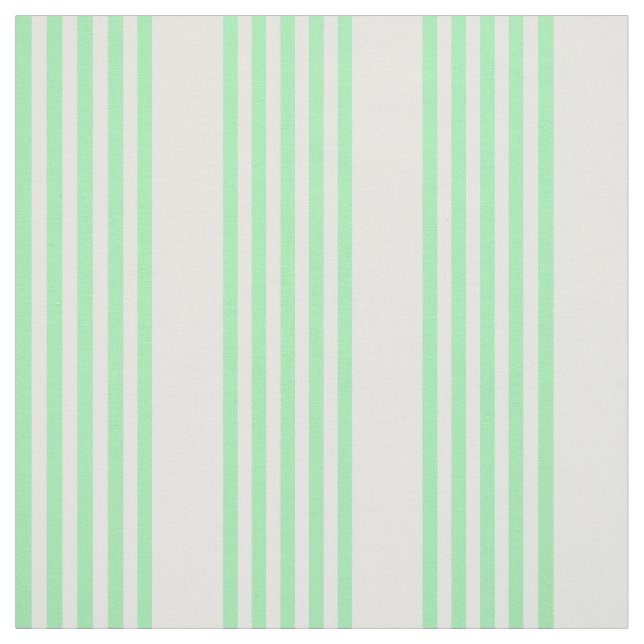 Tecido Padrão de cinco faixas verde e branco (Modelo)