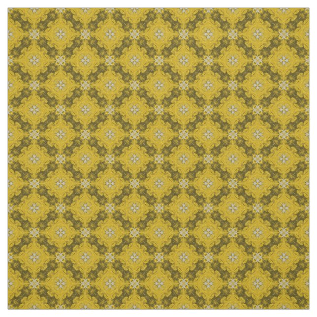 Tecido Padrão de Cinza Amarelo e Silver (Modelo)